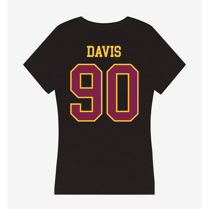 Arizona State - NCAA Football : Cade Davis - Women's V-Neck T-Shirt-1