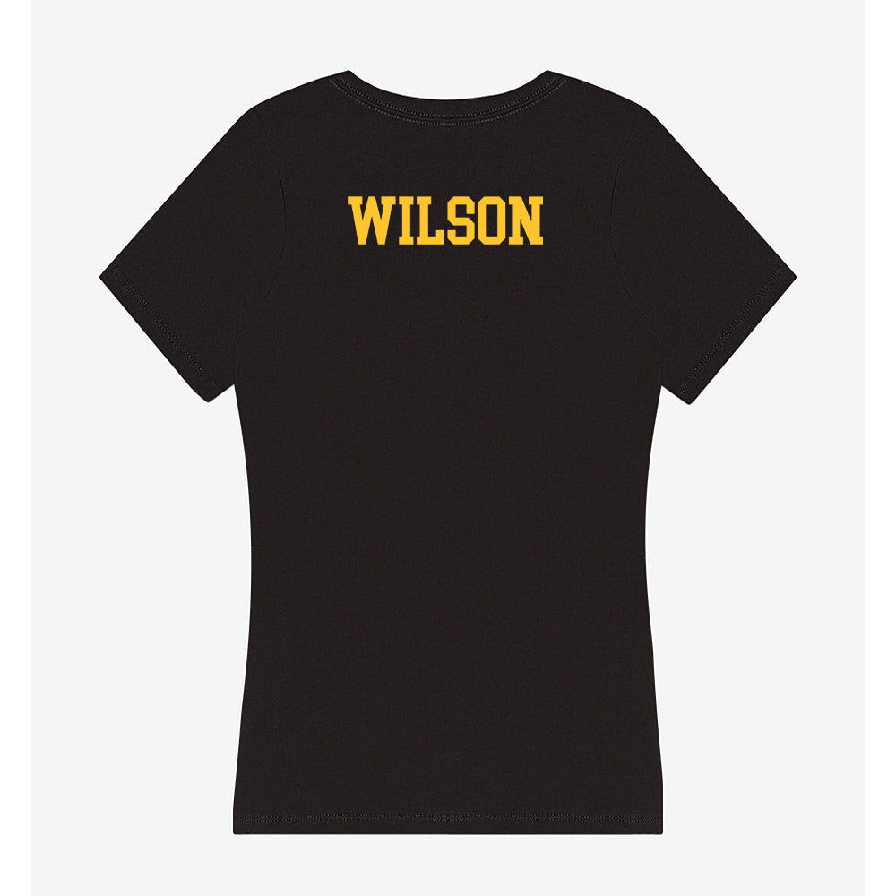 Arizona State - NCAA Women's Gymnastics : Robyn Wilson - Women's V-Neck T-Shirt-1
