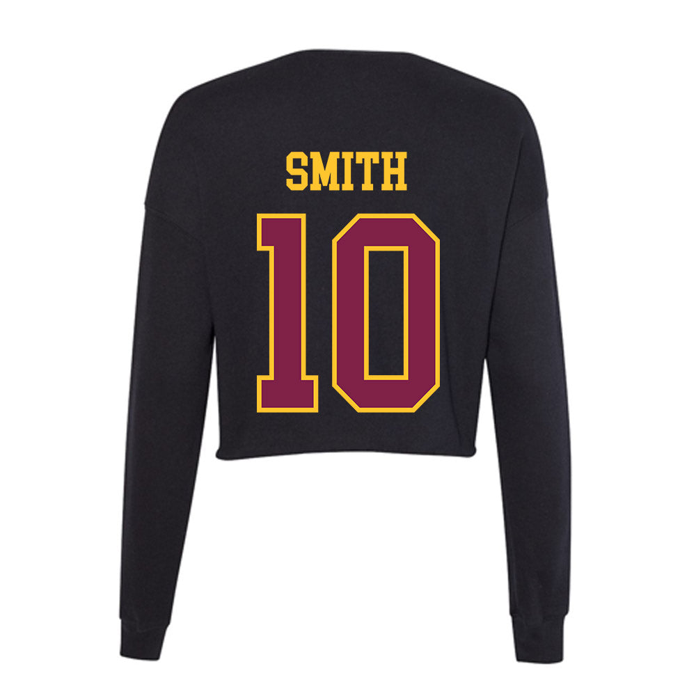 Arizona State - NCAA Football : Clayton Smith - Women's Cropped Crew Fleece-1
