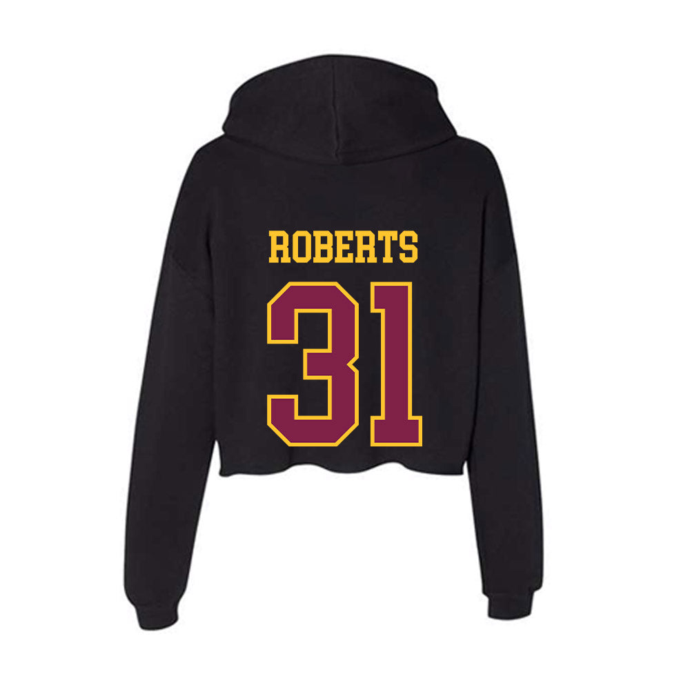 Arizona State - NCAA Softball : Millie Roberts - Women's Crop Fleece Hoodie-1