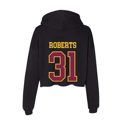 Arizona State - NCAA Softball : Millie Roberts - Women's Crop Fleece Hoodie-1