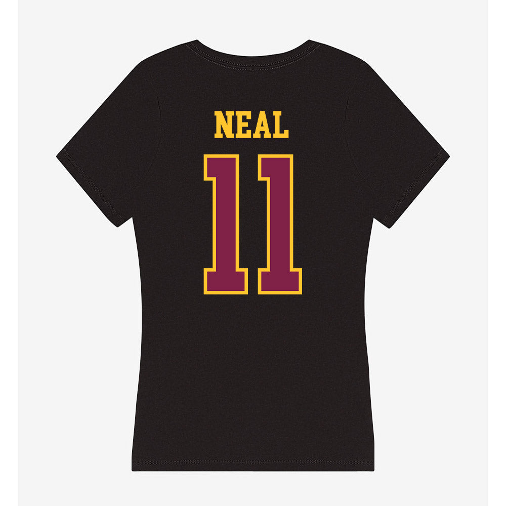 Arizona State - NCAA Women's Volleyball : Colby Neal - Women's V-Neck T-Shirt-1