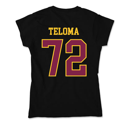 Arizona State - NCAA Football : Doughless Teloma - Soft Style Women’s T-Shirt-1