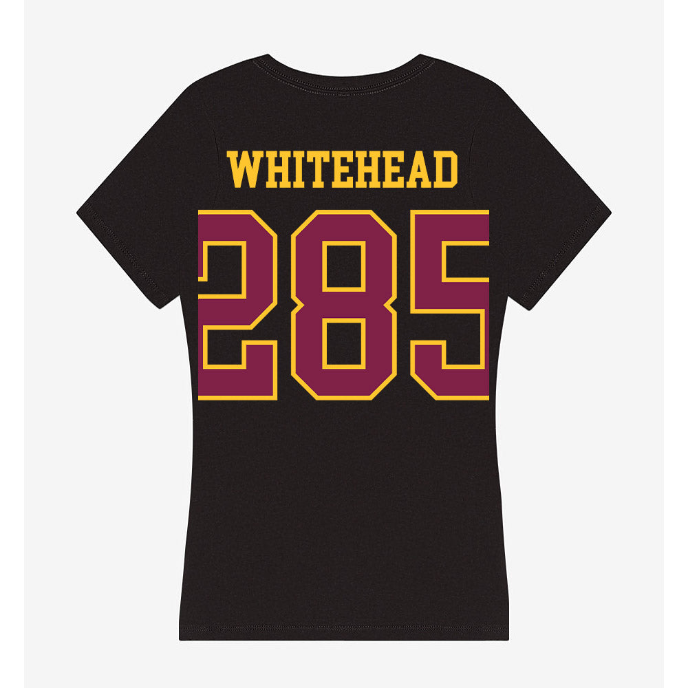 Arizona State - NCAA Wrestling : Melvin Whitehead - Women's V-Neck T-Shirt-1