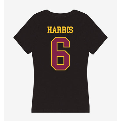 Arizona State - NCAA Women's Lacrosse : Kara Harris - Women's V-Neck T-Shirt-1