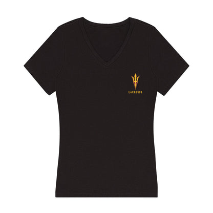 Arizona State - NCAA Women's Lacrosse : Kara Harris - Women's V-Neck T-Shirt-0