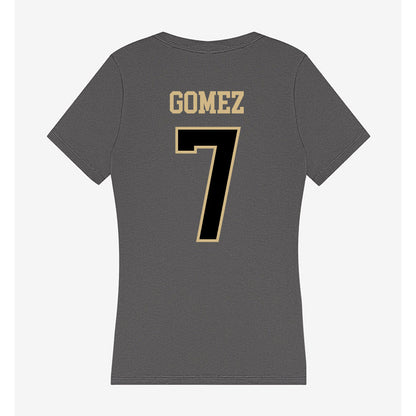 Wake Forest - NCAA Women's Soccer : Alejandra Gomez - Women's V-Neck T-Shirt-1
