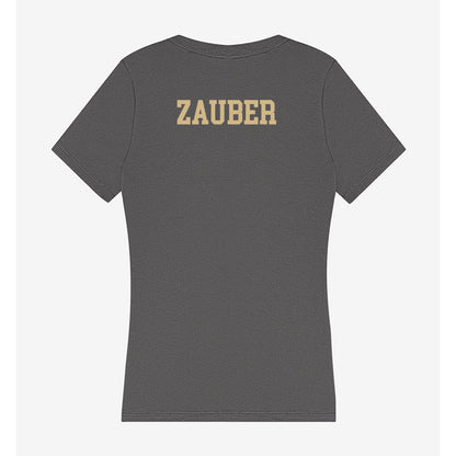 Wake Forest - NCAA Men's Tennis : Ariel Zauber - Women's V-Neck T-Shirt-1