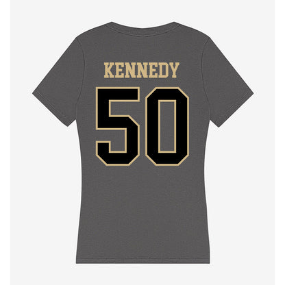 Wake Forest - NCAA Football : Jamarion Kennedy - Women's V-Neck T-Shirt-1