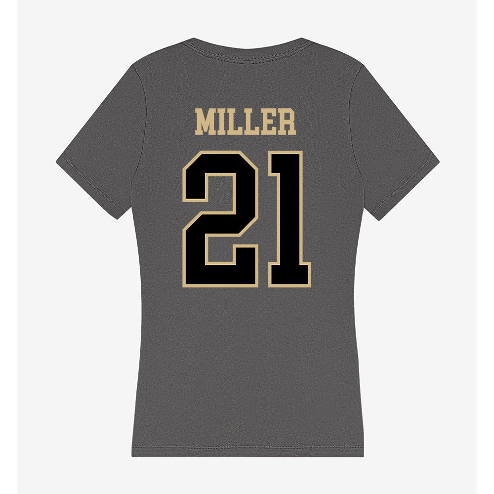 Wake Forest - NCAA Baseball : Jackson Miller - Women's V-Neck T-Shirt-1