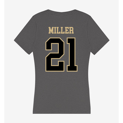 Wake Forest - NCAA Baseball : Jackson Miller - Women's V-Neck T-Shirt-1