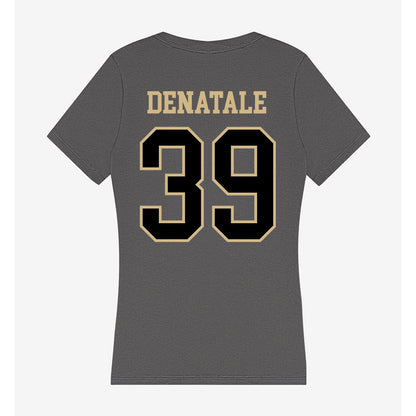 Wake Forest - NCAA Women's Soccer : Laine DeNatale - Women's V-Neck T-Shirt-1