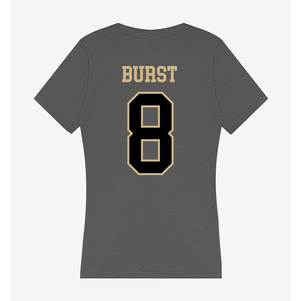 Wake Forest - NCAA Women's Soccer : Chloe Burst - Women's V-Neck T-Shirt-1