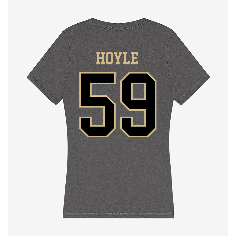 Wake Forest - NCAA Football : Brandon Hoyle - Women's V-Neck T-Shirt-1
