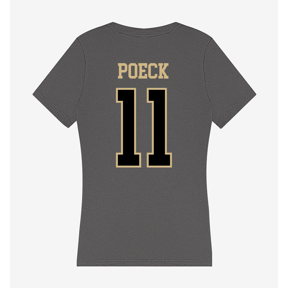 Wake Forest - NCAA Women's Volleyball : Sadie Poeck - Women's V-Neck T-Shirt-1