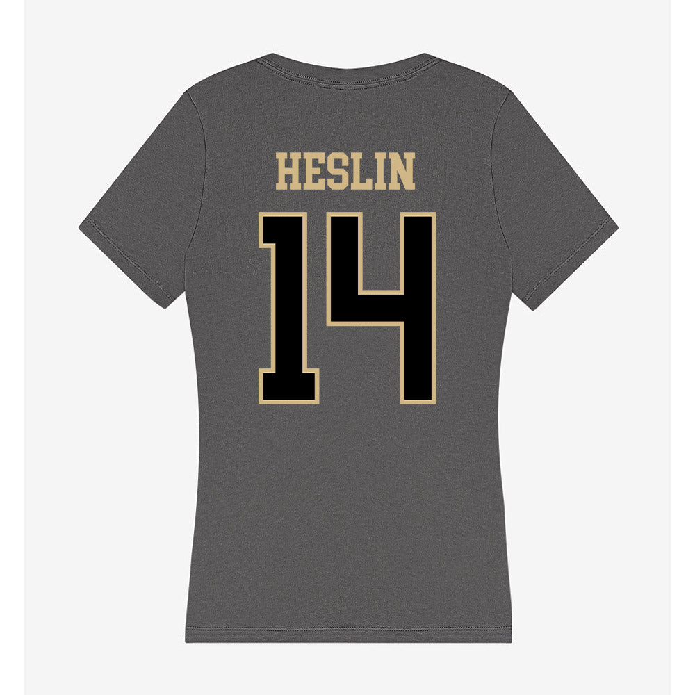 Wake Forest - NCAA Women's Field Hockey : Rory Heslin - Women's V-Neck T-Shirt-1