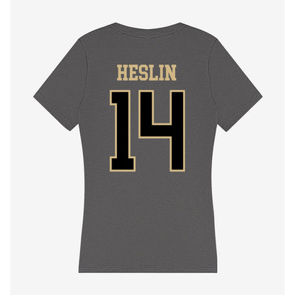 Wake Forest - NCAA Women's Field Hockey : Rory Heslin - Women's V-Neck T-Shirt-1