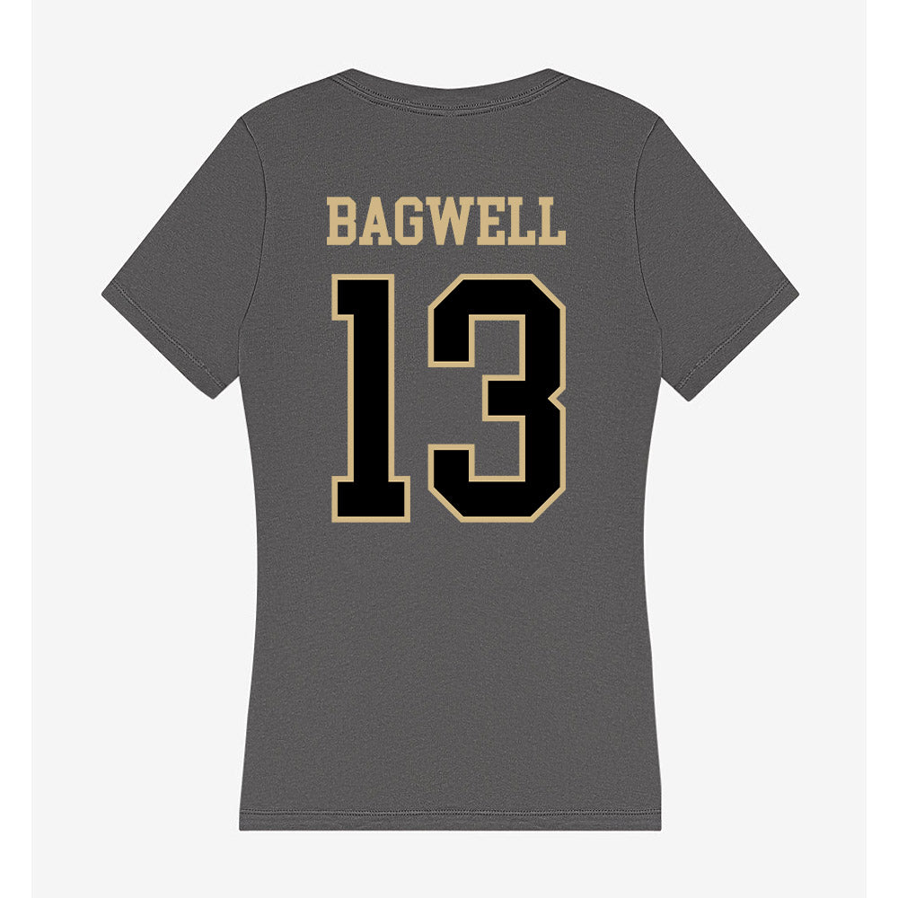 Wake Forest - NCAA Baseball : Cameron Bagwell - Women's V-Neck T-Shirt-1