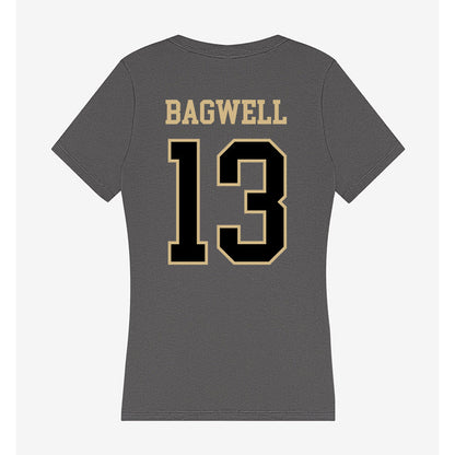 Wake Forest - NCAA Baseball : Cameron Bagwell - Women's V-Neck T-Shirt-1