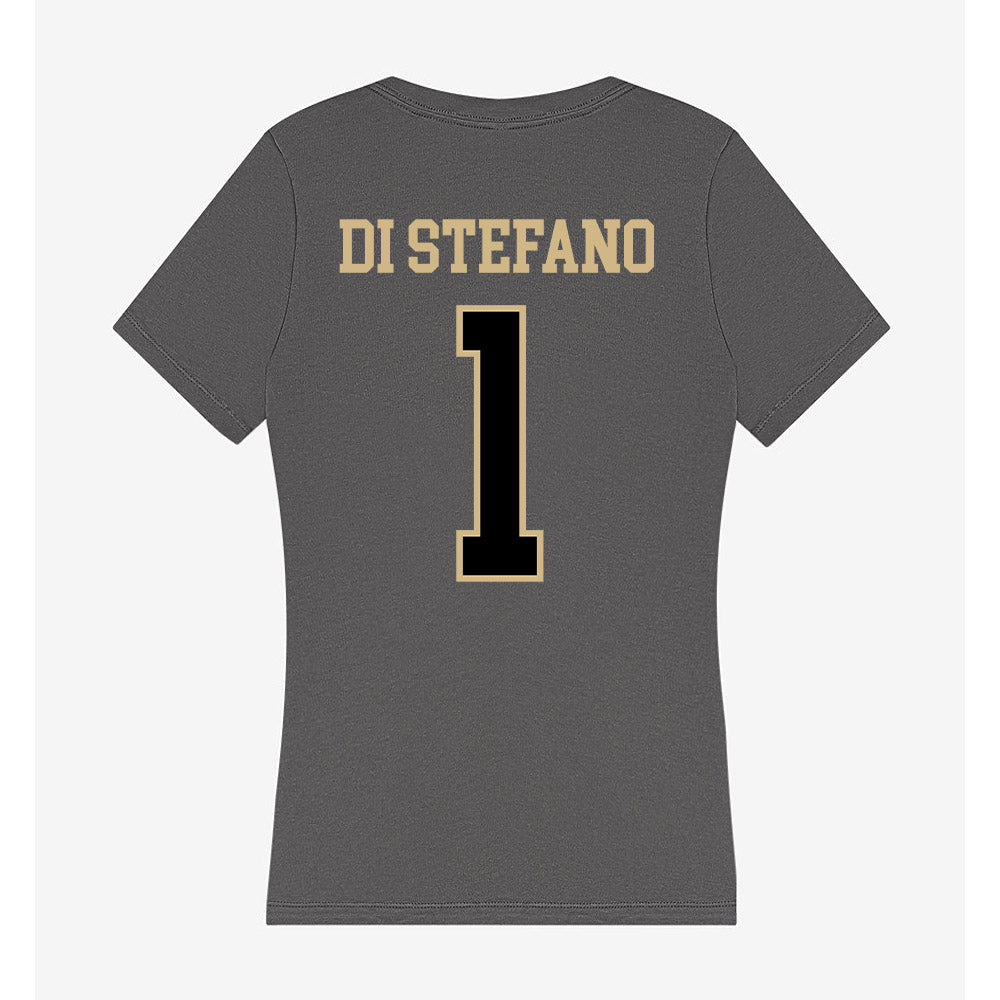Wake Forest - NCAA Men's Soccer : John Di Stefano - Women's V-Neck T-Shirt-1