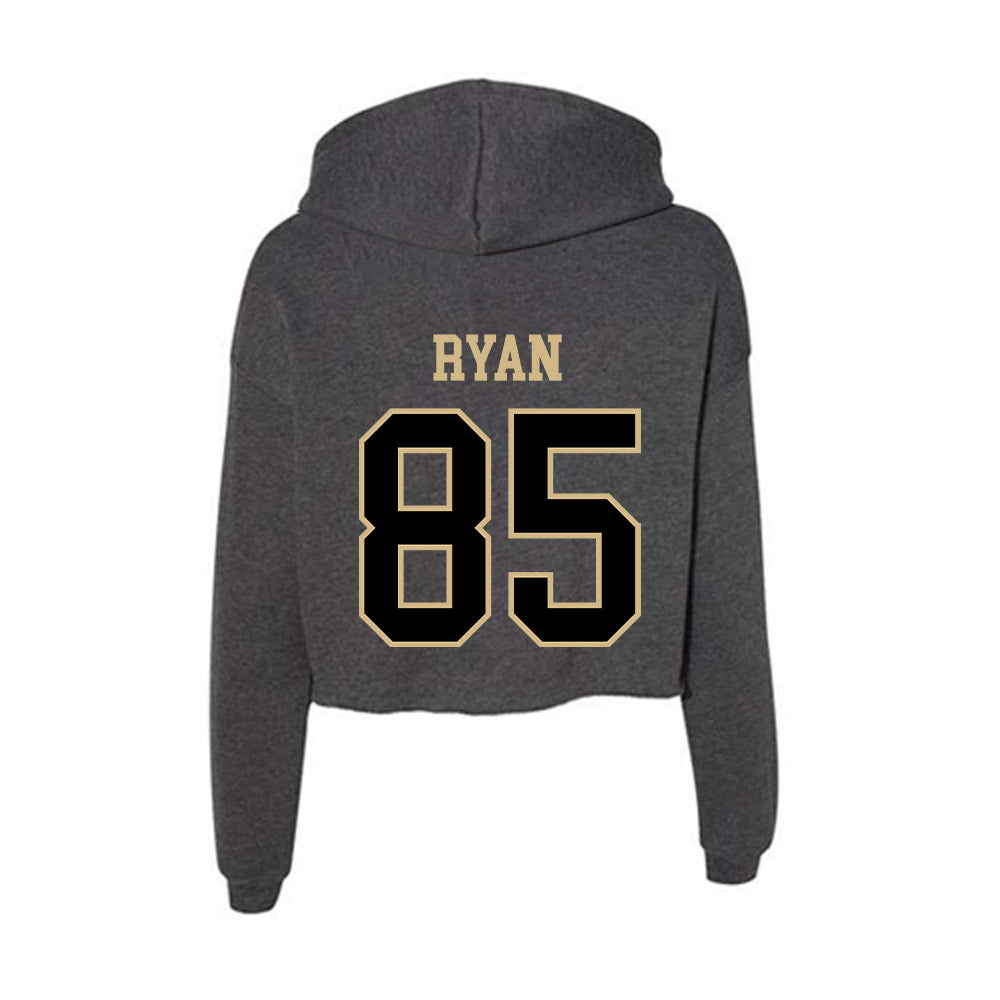 Wake Forest - NCAA Football : Jake Ryan - Women's Crop Fleece Hoodie-1