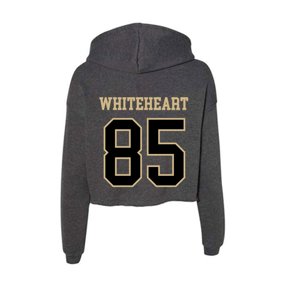 Wake Forest - NCAA Football : Blake Whiteheart - Women's Crop Fleece Hoodie-1