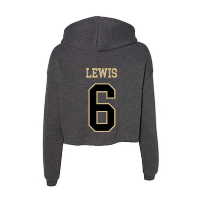 Wake Forest - NCAA Baseball : Kade Lewis - Women's Crop Fleece Hoodie-1