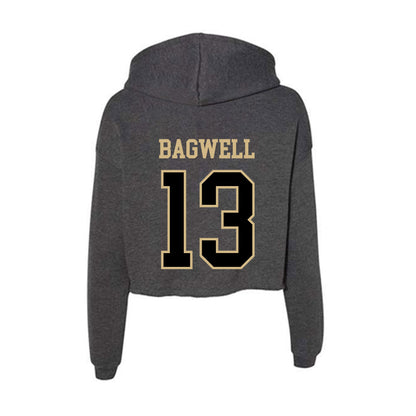 Wake Forest - NCAA Baseball : Cameron Bagwell - Women's Crop Fleece Hoodie-1