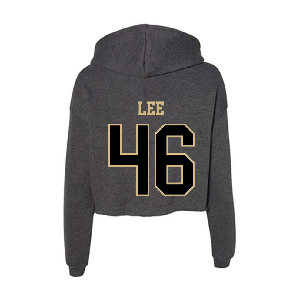 Wake Forest - NCAA Football : Kerrington Lee - Women's Crop Fleece Hoodie-1