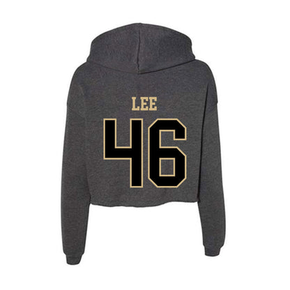 Wake Forest - NCAA Football : Kerrington Lee - Women's Crop Fleece Hoodie-1