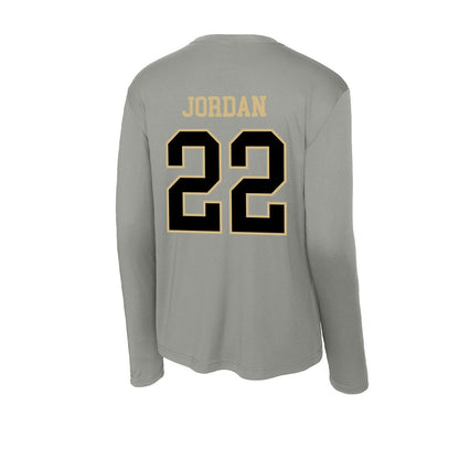 Wake Forest - NCAA Women's Basketball : Madisyn Jordan - Activewear Long Sleeve T-Shirt-1