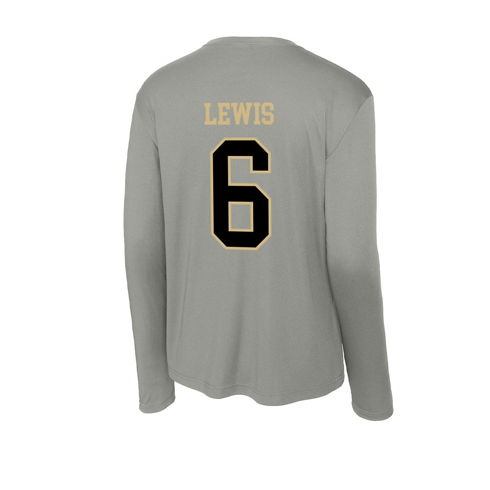 Wake Forest - NCAA Baseball : Kade Lewis - Activewear Long Sleeve T-Shirt-1