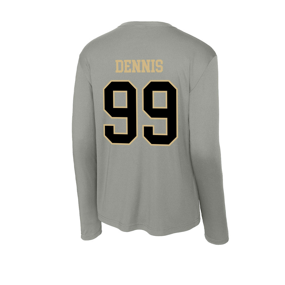 Wake Forest - NCAA Football : Matthew Dennis - Activewear Long Sleeve T-Shirt-1