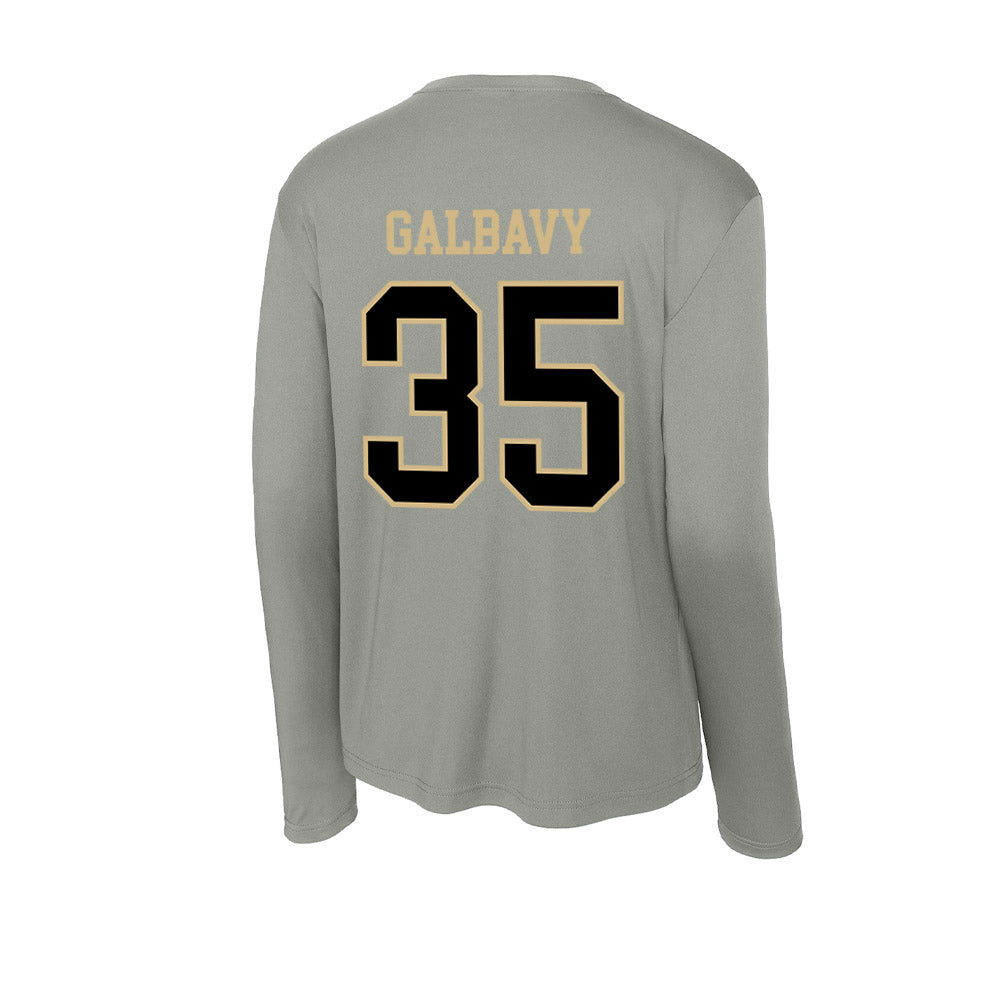 Wake Forest - NCAA Women's Basketball : Grace Galbavy - Activewear Long Sleeve T-Shirt-1