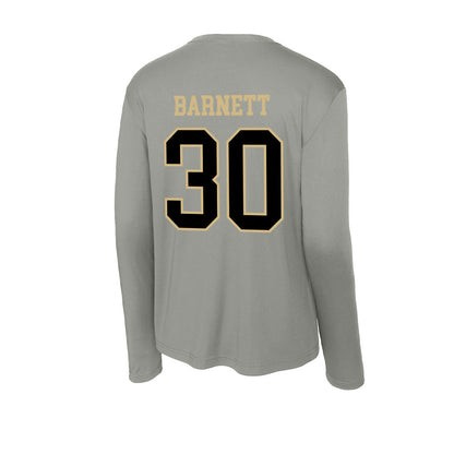 Wake Forest - NCAA Men's Soccer : Owen Barnett - Activewear Long Sleeve T-Shirt-1