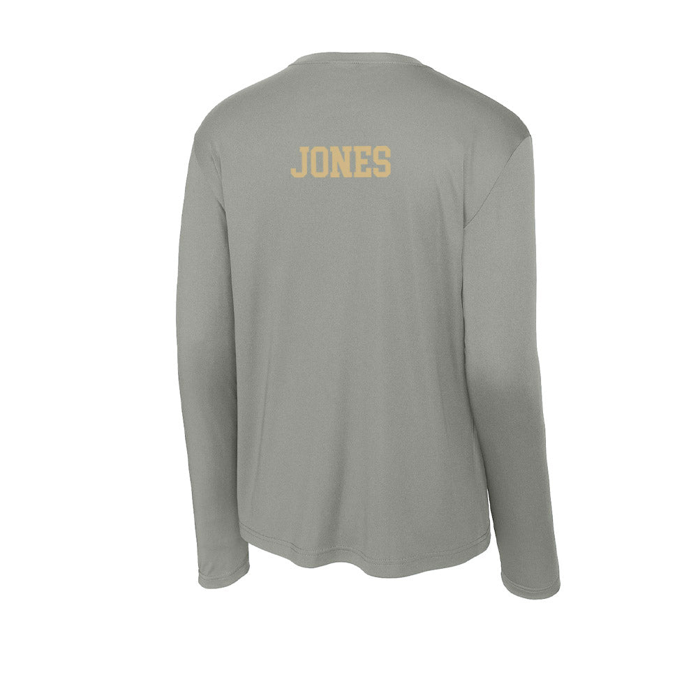 Wake Forest - NCAA Men's Track & Field : Hunter Jones - Activewear Long Sleeve T-Shirt-1
