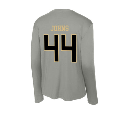 Wake Forest - NCAA Women's Basketball : Emily Johns - Activewear Long Sleeve T-Shirt-1