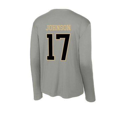 Wake Forest - NCAA Football : Billy Johnson - Activewear Long Sleeve T-Shirt-1