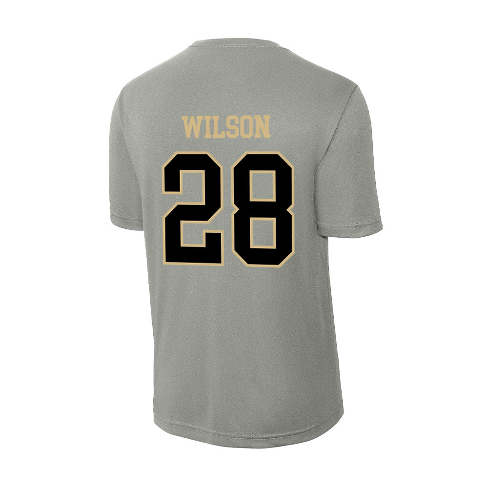 Wake Forest - NCAA Women's Soccer : Carly Wilson - Activewear T-Shirt-1