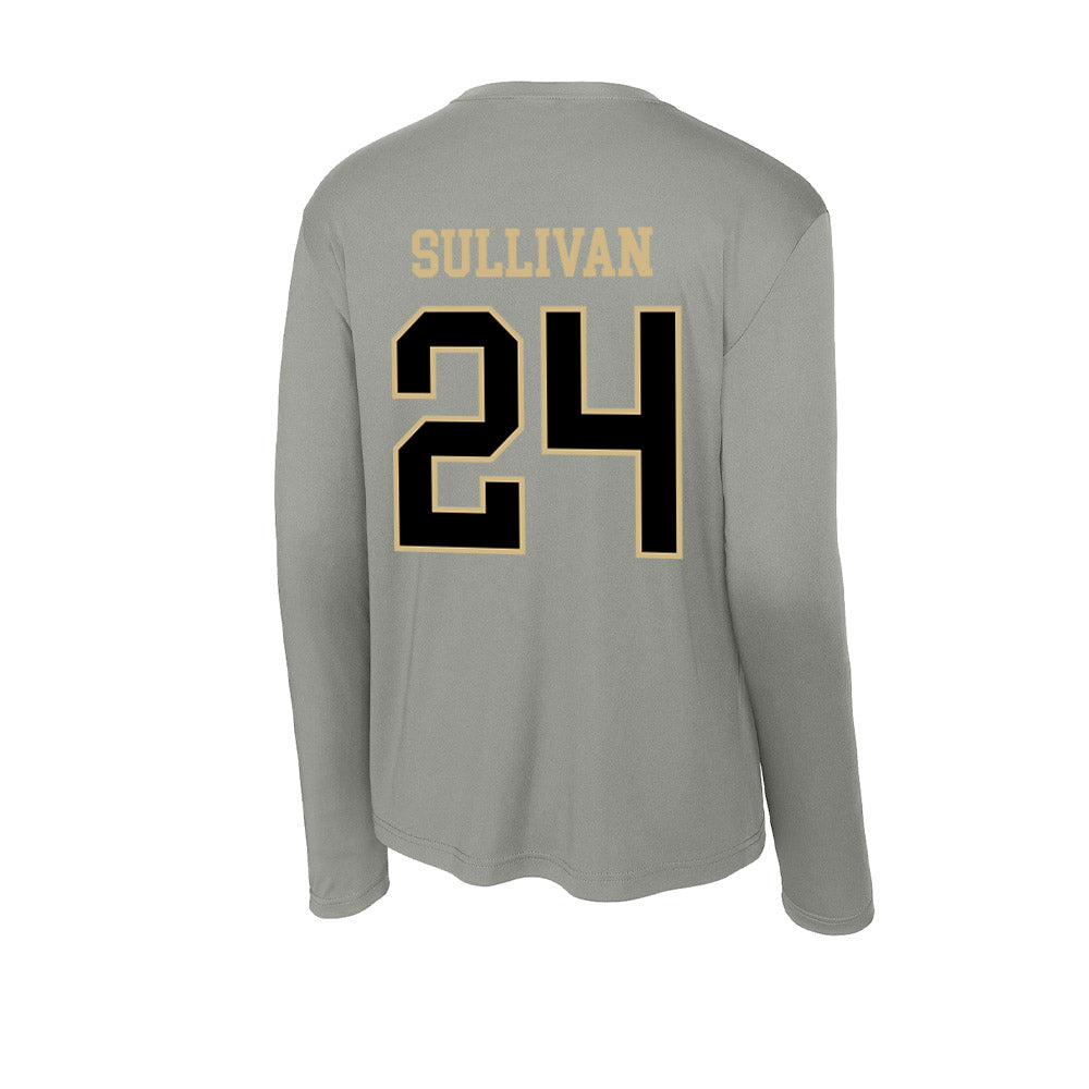 Wake Forest - NCAA Men's Soccer : Mason Sullivan - Activewear Long Sleeve T-Shirt-1