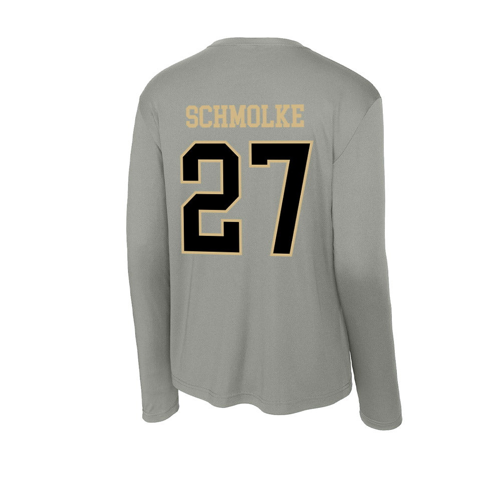 Wake Forest - NCAA Baseball : Luke Schmolke - Activewear Long Sleeve T-Shirt-1