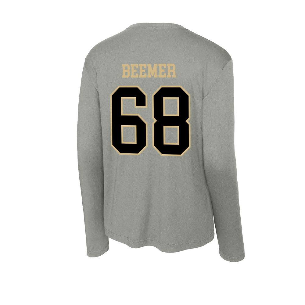 Wake Forest - NCAA Football : Luke Beemer - Activewear Long Sleeve T-Shirt-1