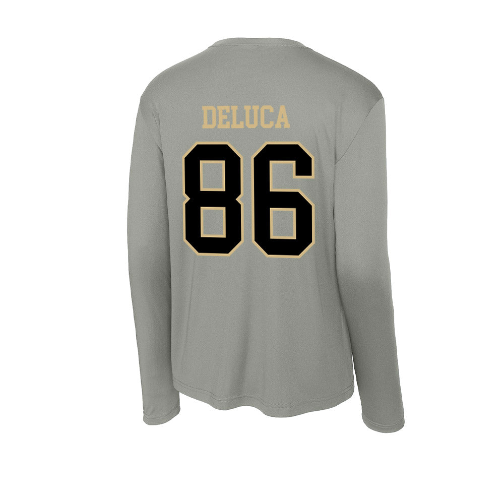 Wake Forest - NCAA Football : Dominic DeLuca - Activewear Long Sleeve T-Shirt-1