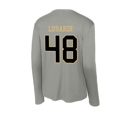 Wake Forest - NCAA Football : Matthew Lusardi - Activewear Long Sleeve T-Shirt-1