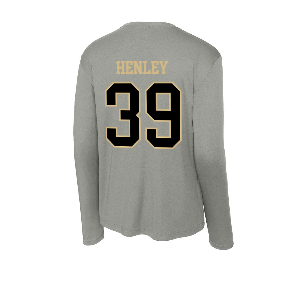 Wake Forest - NCAA Football : Ryan Henley - Activewear Long Sleeve T-Shirt-1