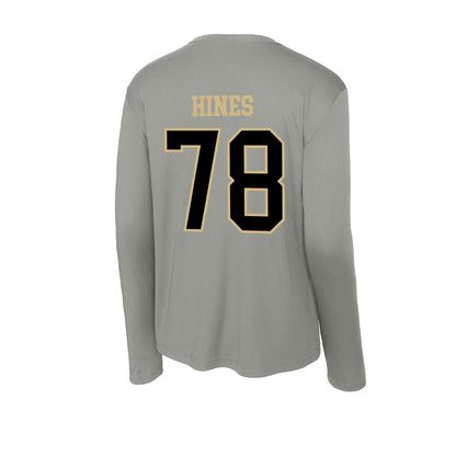 Wake Forest - NCAA Football : Jack Hines - Activewear Long Sleeve T-Shirt-1