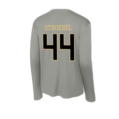 Wake Forest - NCAA Football : Wesley Stroebel - Activewear Long Sleeve T-Shirt-1