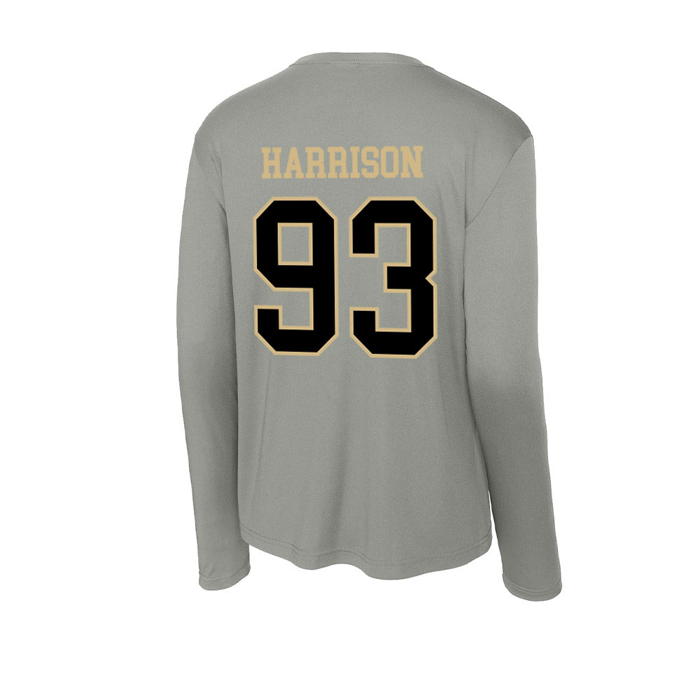 Wake Forest - NCAA Football : Josh Harrison - Activewear Long Sleeve T-Shirt-1