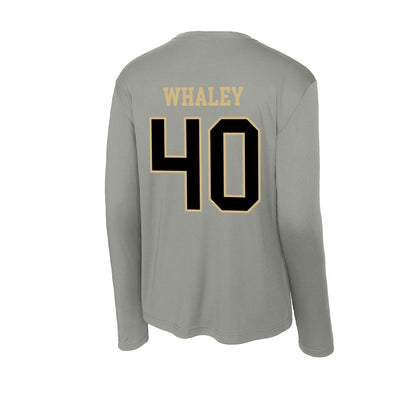 Wake Forest - NCAA Football : Whittman Whaley - Activewear Long Sleeve T-Shirt-1