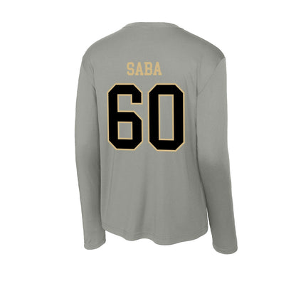 Wake Forest - NCAA Football : Will Saba - Activewear Long Sleeve T-Shirt-1